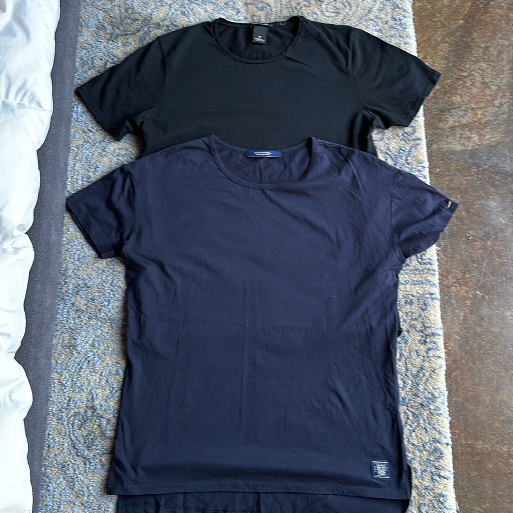 Scotch & Soda Tee Shirts (2) Size Large